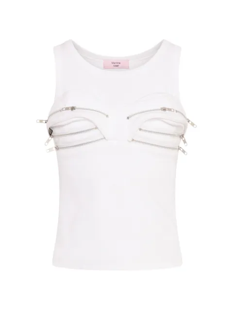 Martine Rose zip tank top