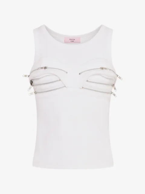 Martine Rose zip tank top
