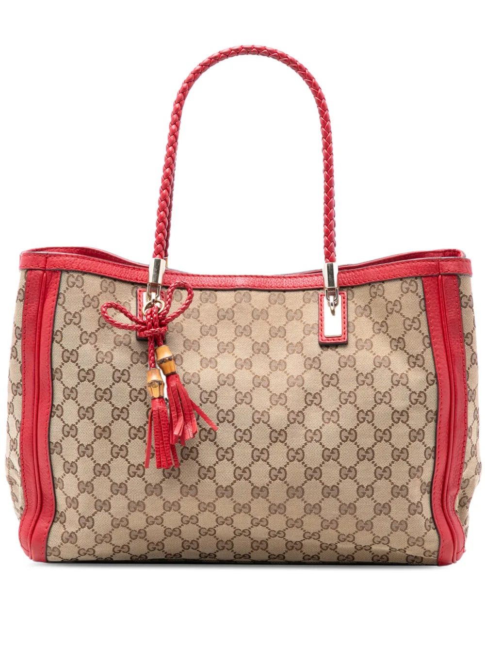 Gucci Pre-Owned 2016-2025 Medium GG Canvas Bella tote bag - Toni neutri