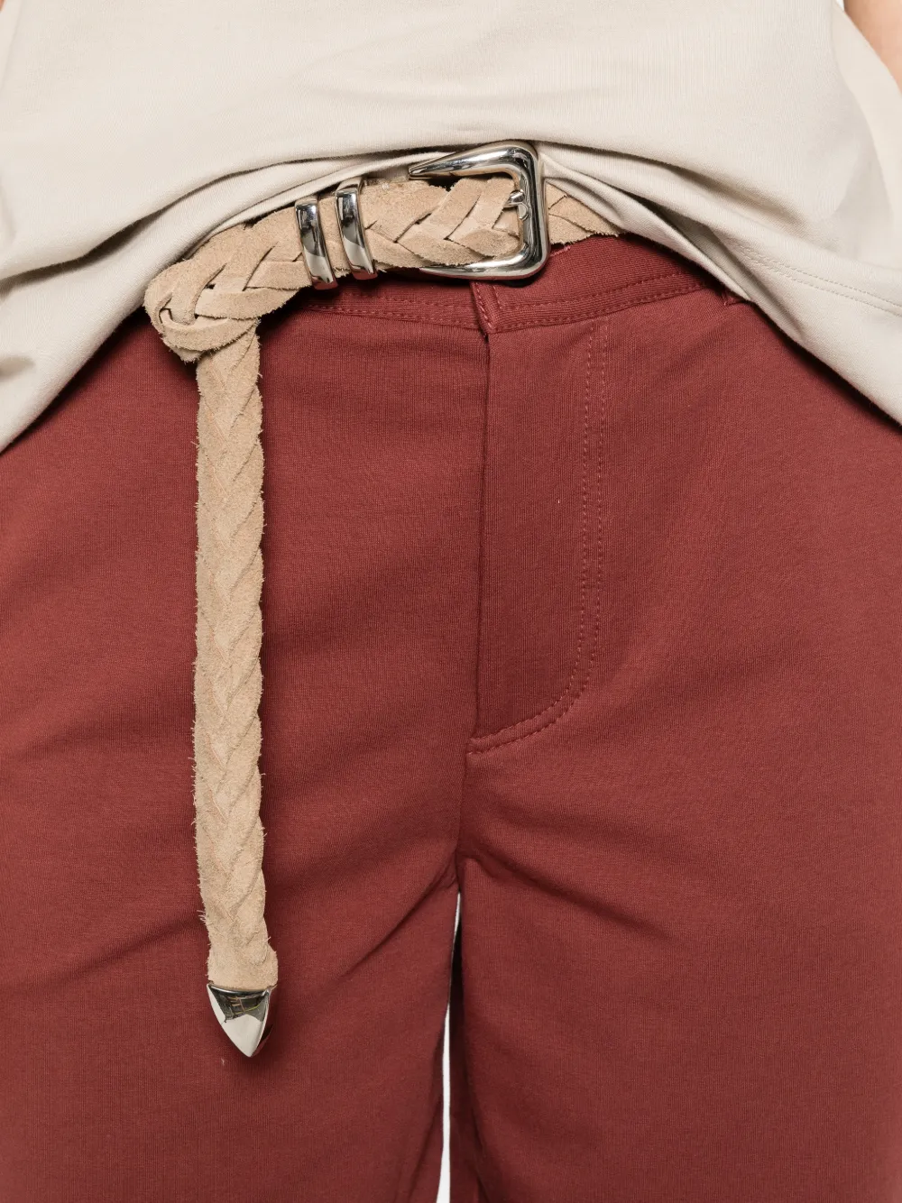Brunello Cucinelli Straight shorts Rood