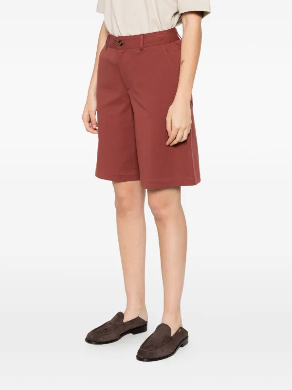 Brunello Cucinelli ショートパンツ Brunello Cucinelli straight-leg Shorts | レッド | FARFETCH JP