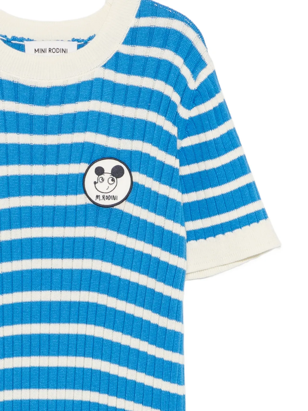 Mini Rodini Gestreepte jurk Blauw