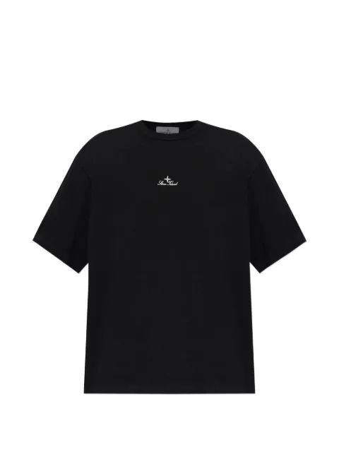 Stone Island logo-embroidered T-shirt