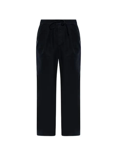 Officine Generale Peterson drawstring-waistband trousers