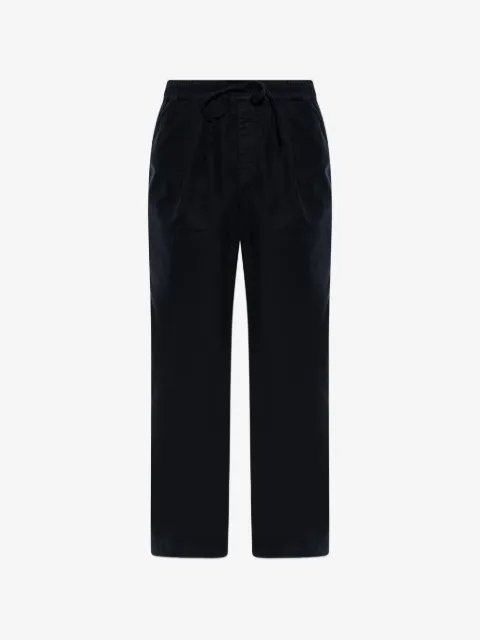 Officine Generale Peterson drawstring-waistband trousers