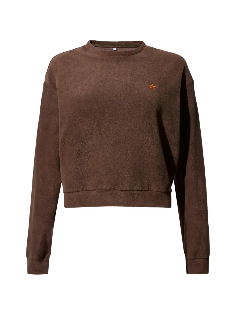 Perfect Moment star-embroidered terrycloth sweatshirt