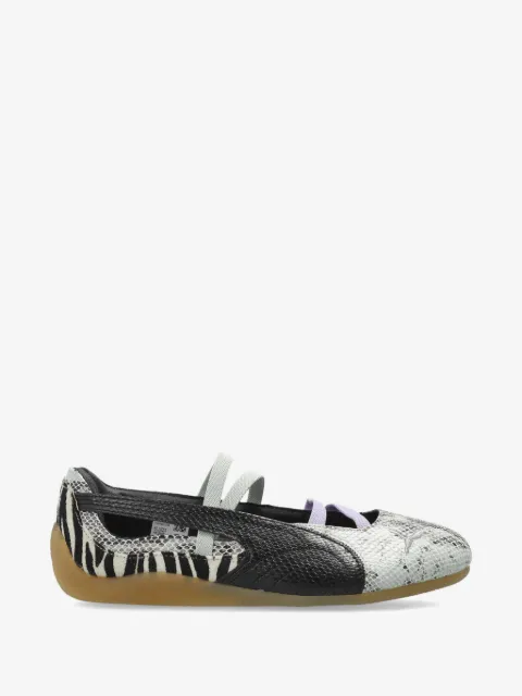 PUMA Speedcat Ballet snakeskin-effect zebra-print sneakers