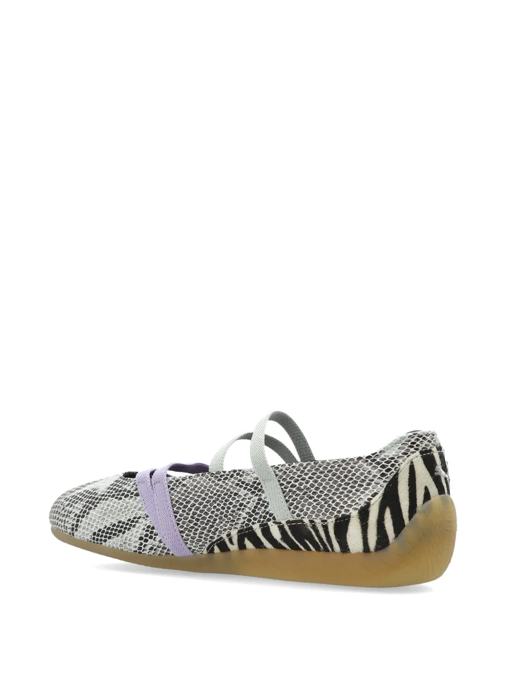 PUMA Speedcat Ballet snakeskin-effect zebra-print sneakers Zwart