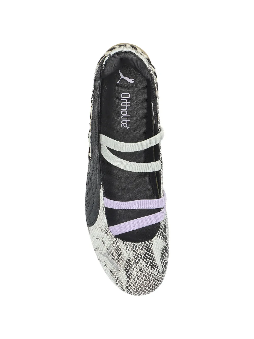 PUMA Speedcat Ballet snakeskin-effect zebra-print sneakers Zwart