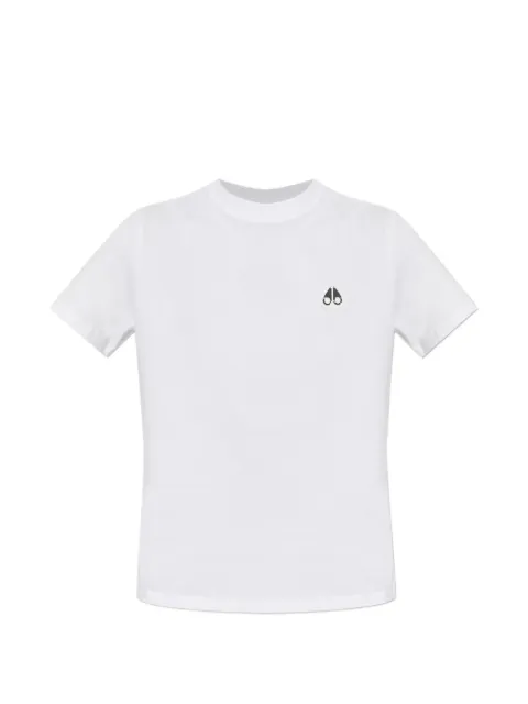 Moose Knuckles logo-plaque T-shirt