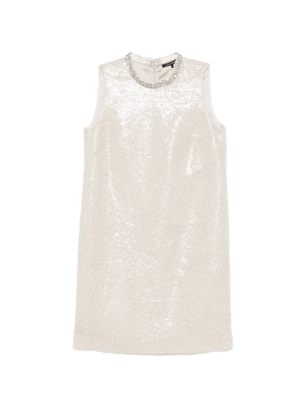 Luisa Cerano sequin-embellished mini dress - Grigio