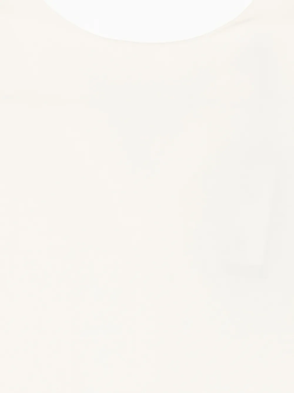 Luisa Cerano Gerafelde top met V-rug Beige