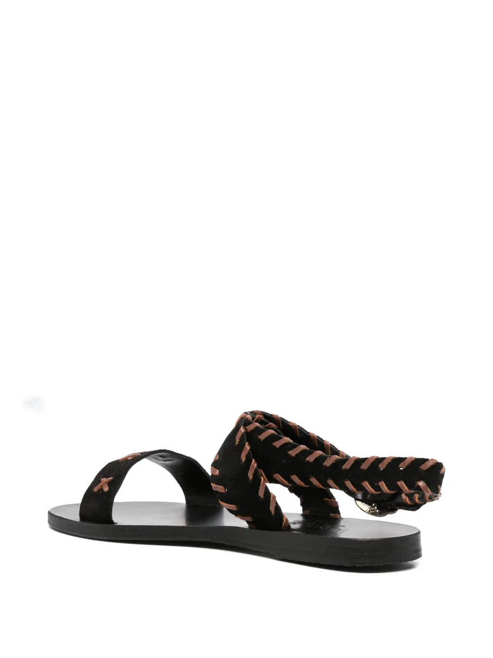 Ancient Greek Sandals Ifigenia sandalen Zwart