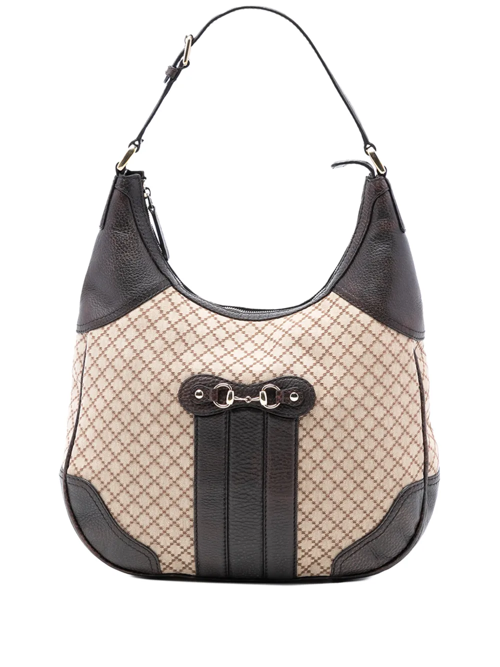 Gucci Pre-Owned 2016-2025 Diamante Canvas Catherine shoulder bag - Toni neutri