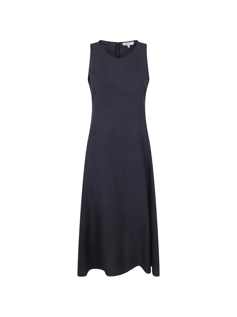 Antonelli sleeveless flared dress - Nero