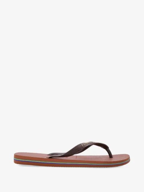Havaianas Brasil Logo chevron flip-flops