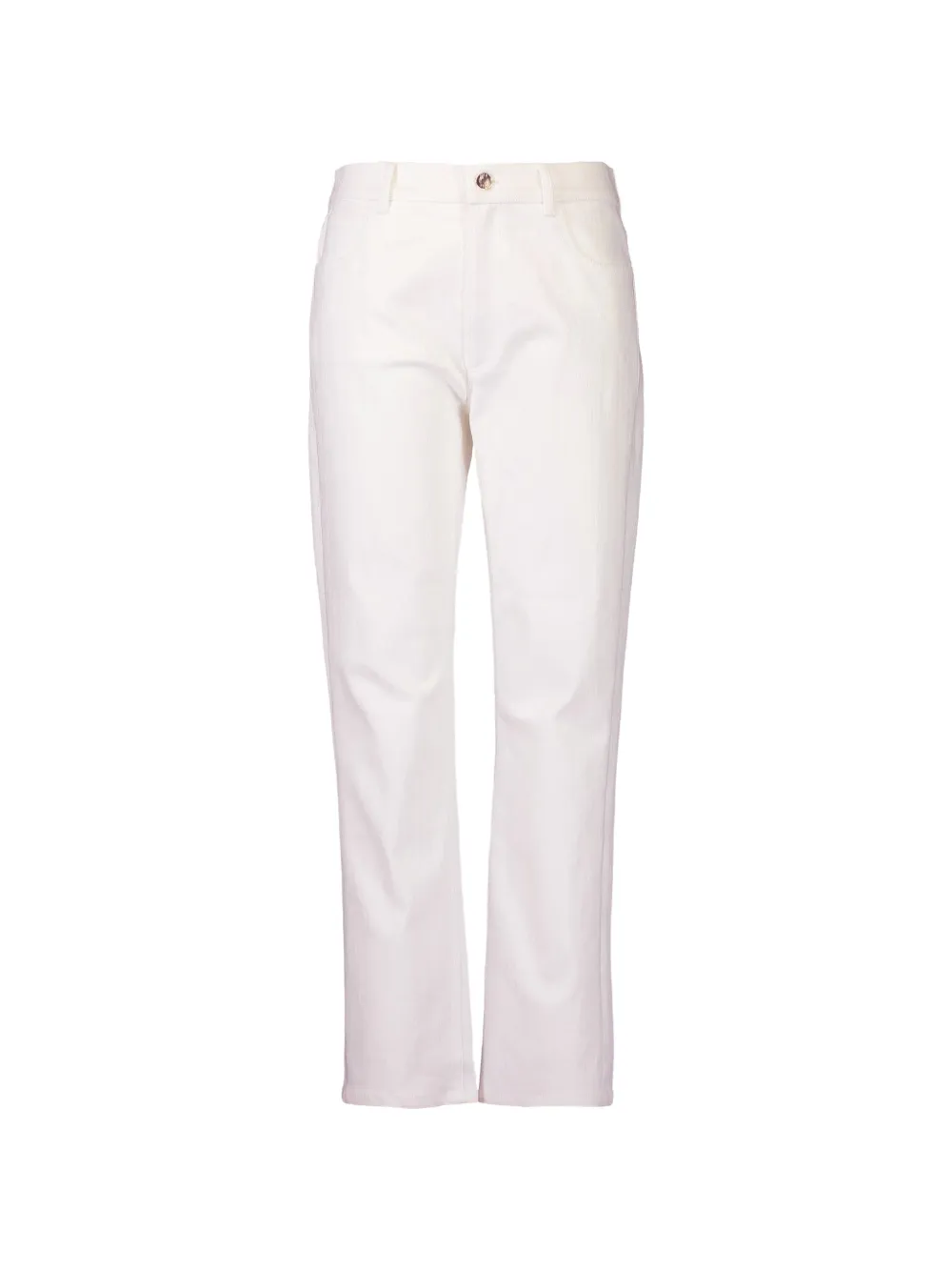 DMN Paris Joy patch jeans - Bianco