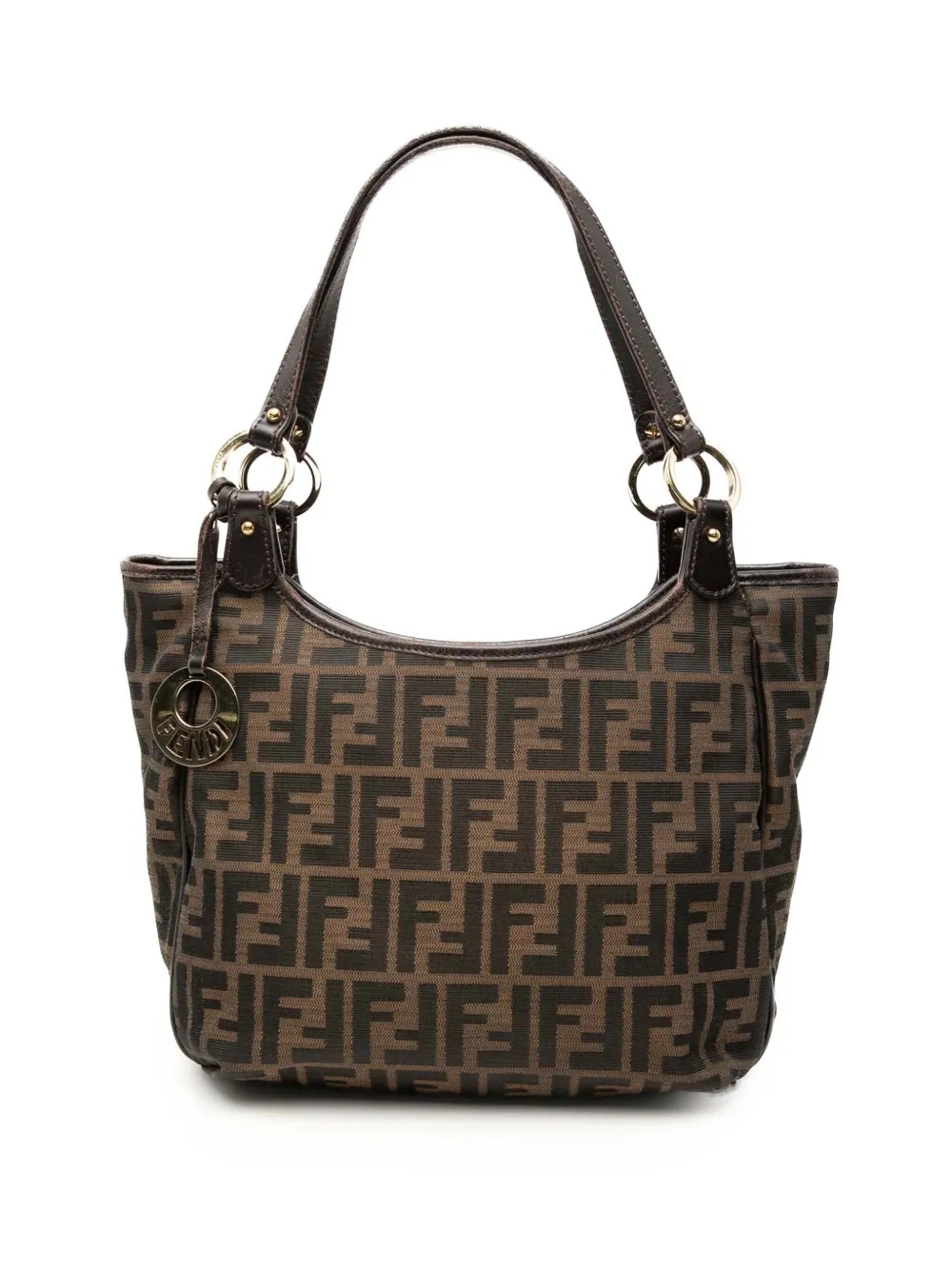 Fendi Pre-Owned 2010-2025 Zucca Canvas Chef tote bag - Marrone