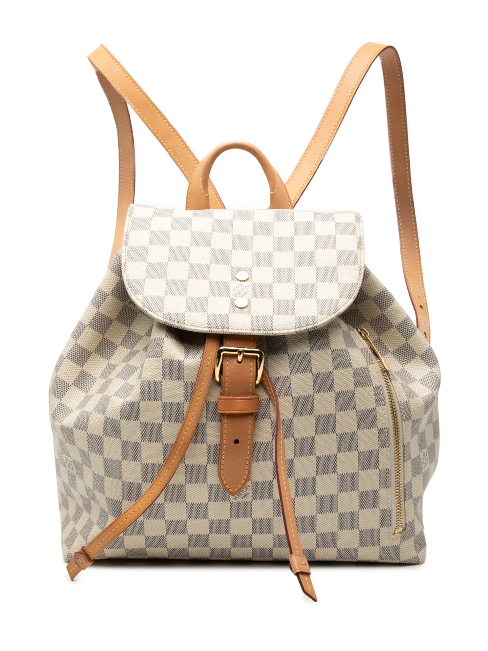 Louis Vuitton Pre-Owned 2000-2025 Damier Azur Sperone backpack - Bianco