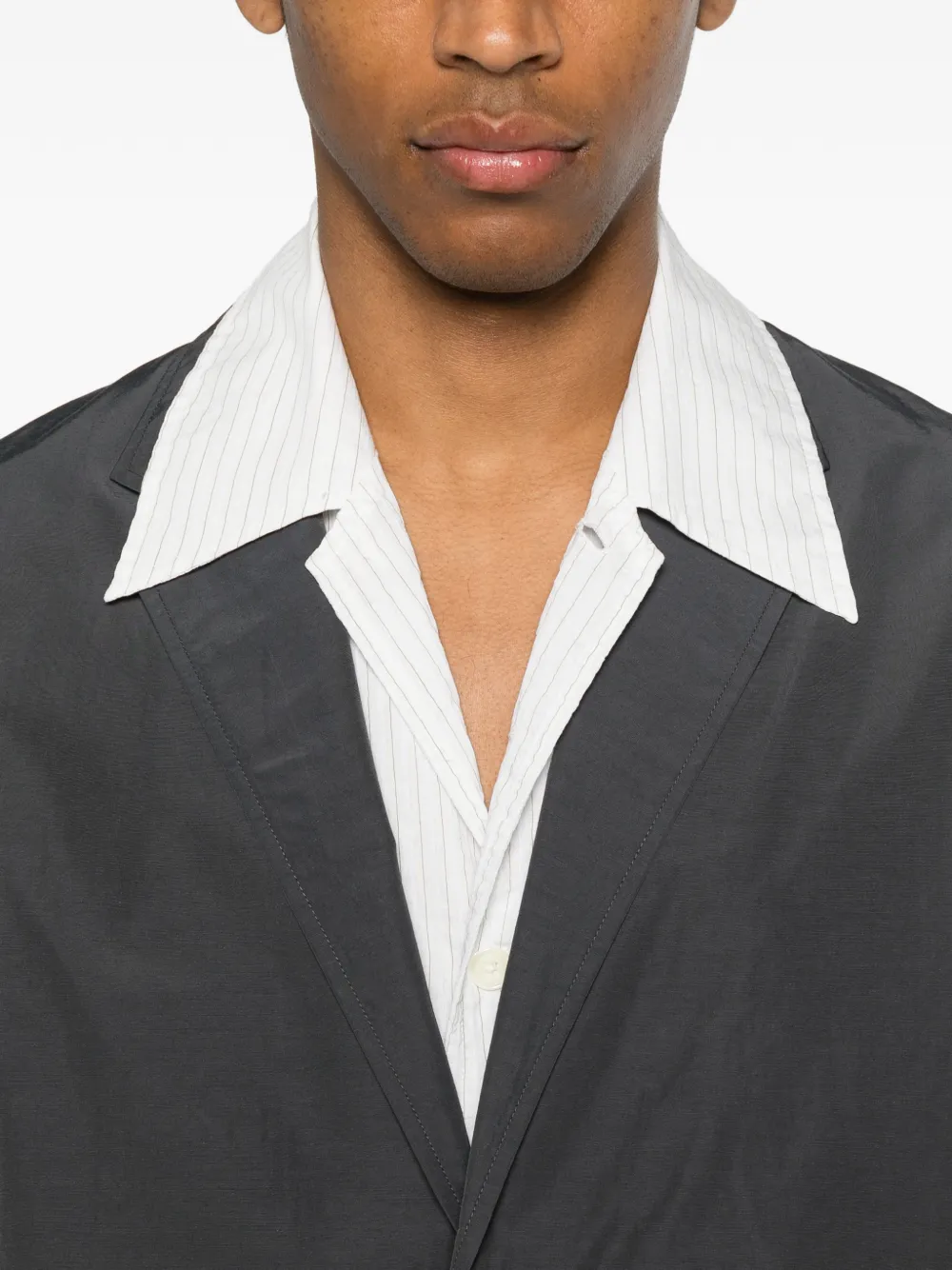 Goldwin Relax Nylon 2B blazer Grijs