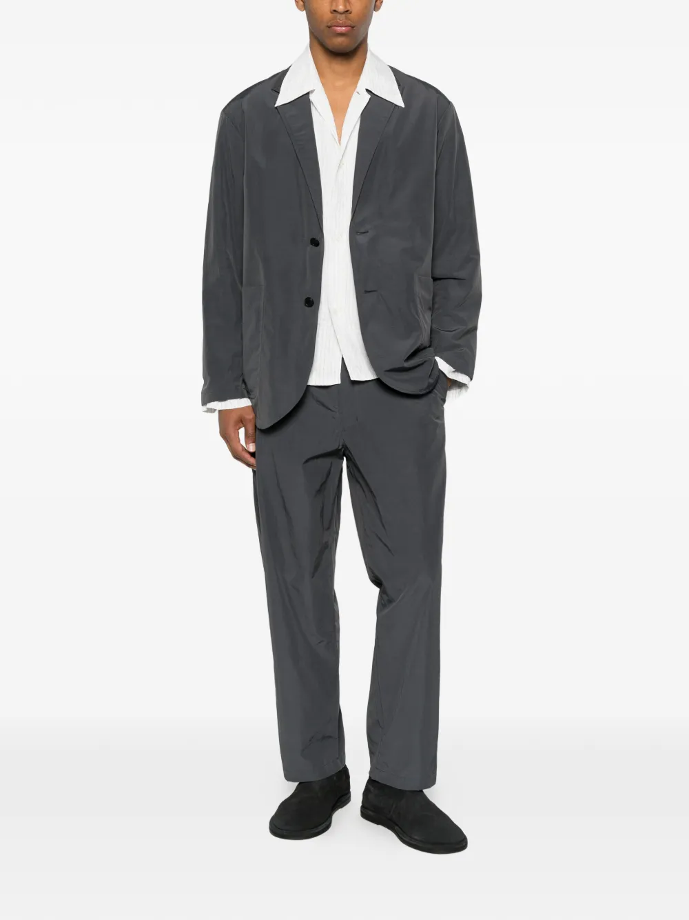 Goldwin Relax Nylon 2B blazer Grijs