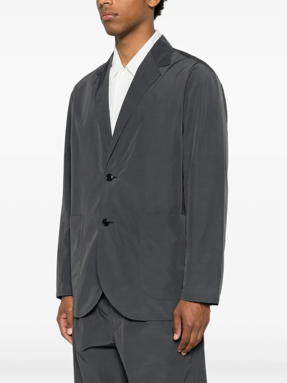 Goldwin Relax Nylon 2B blazer Grijs