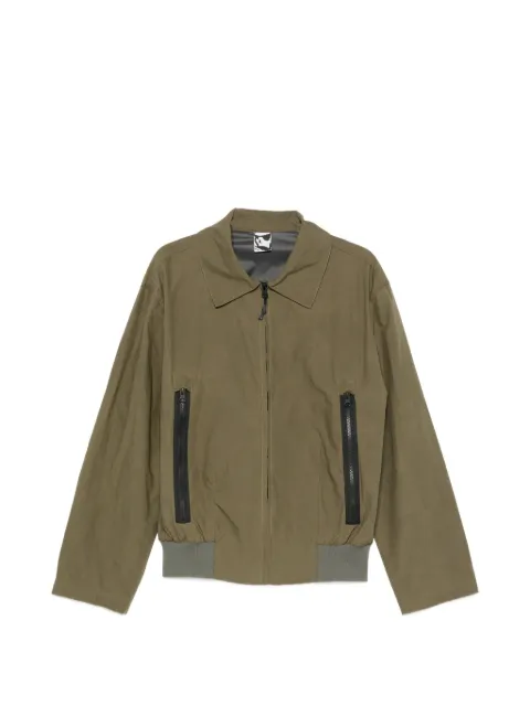 GR10K waxed collared jacket