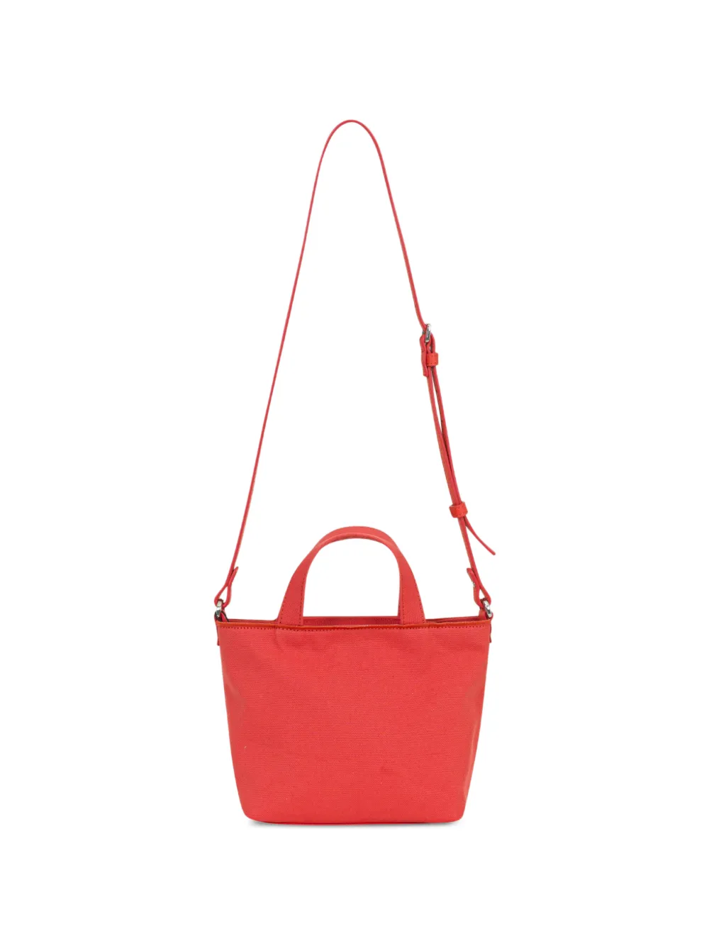 ETRO KIDS Canvas bucket-tas met logopatches Rood