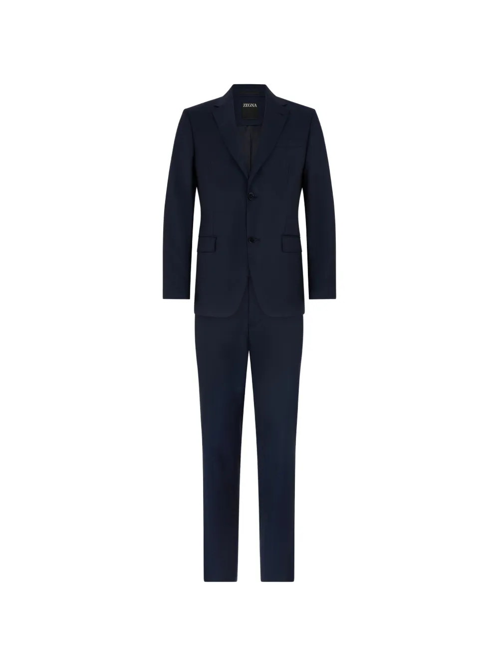 Zegna single-breasted suit - Blu