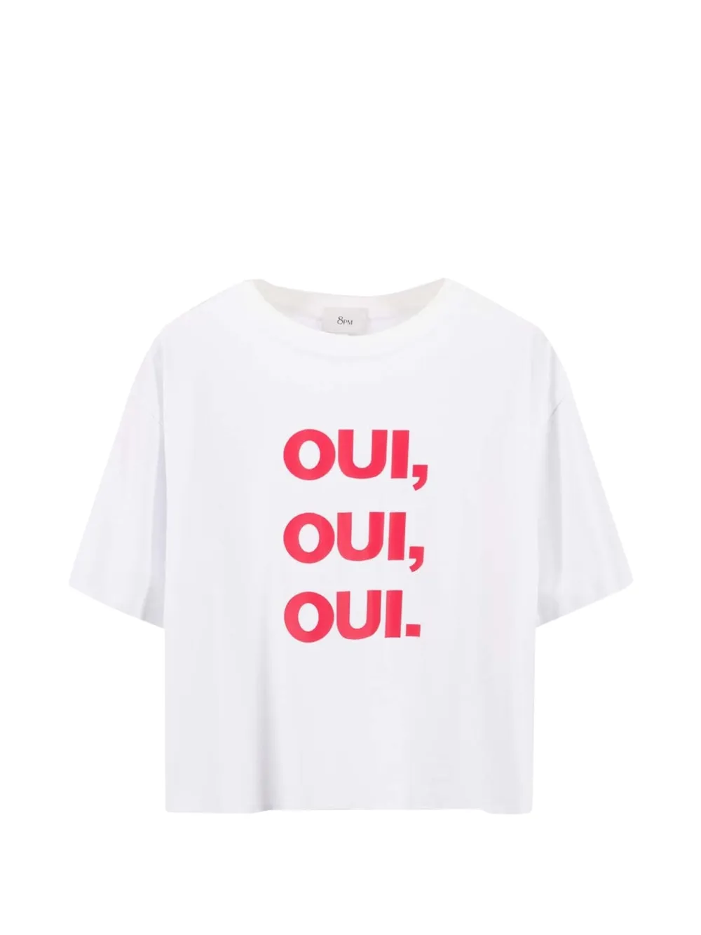 8pm Liverpool Printed T-shirt In White