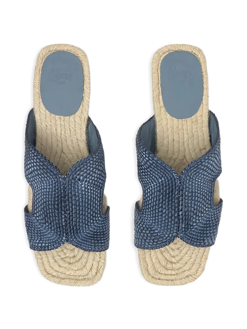 Castañer Pura woven sandals Blauw