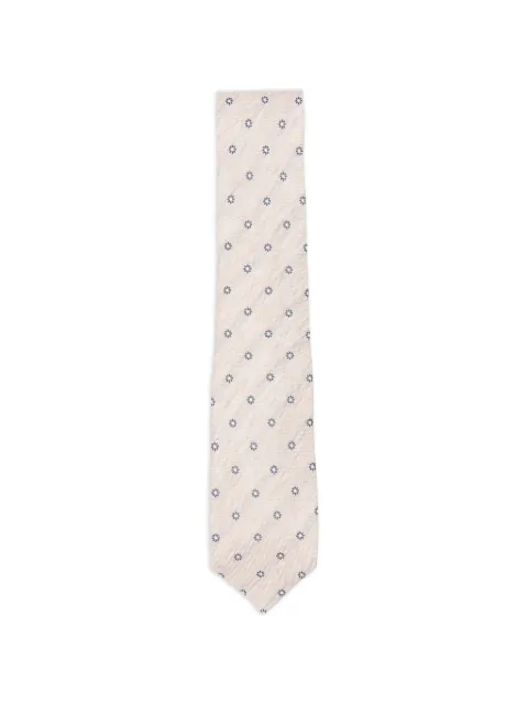 Barba floral-pattern tie