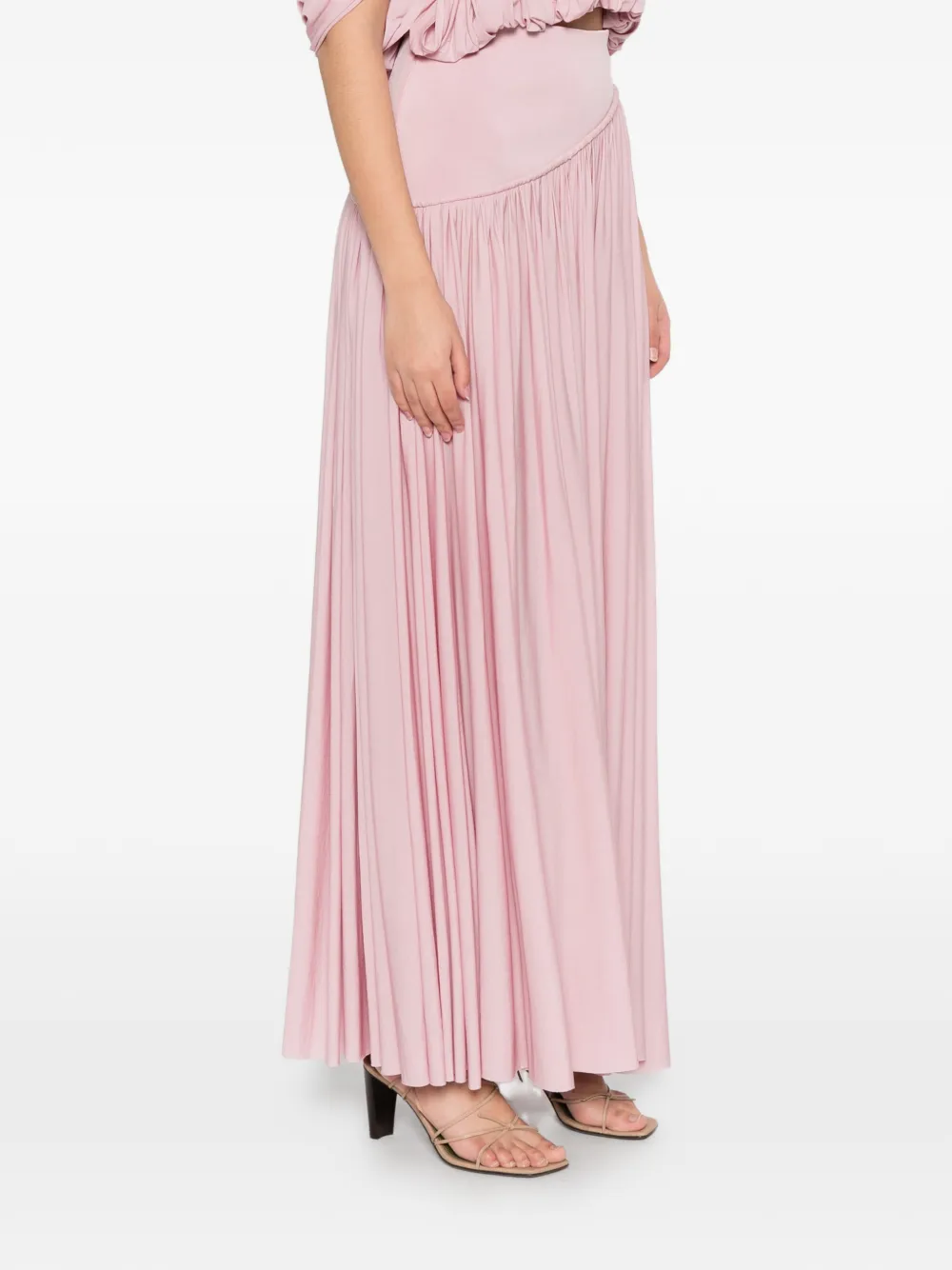 ZIMMERMANN Alchemy Asymmetrical Skirt | Pink | FARFETCH ZA