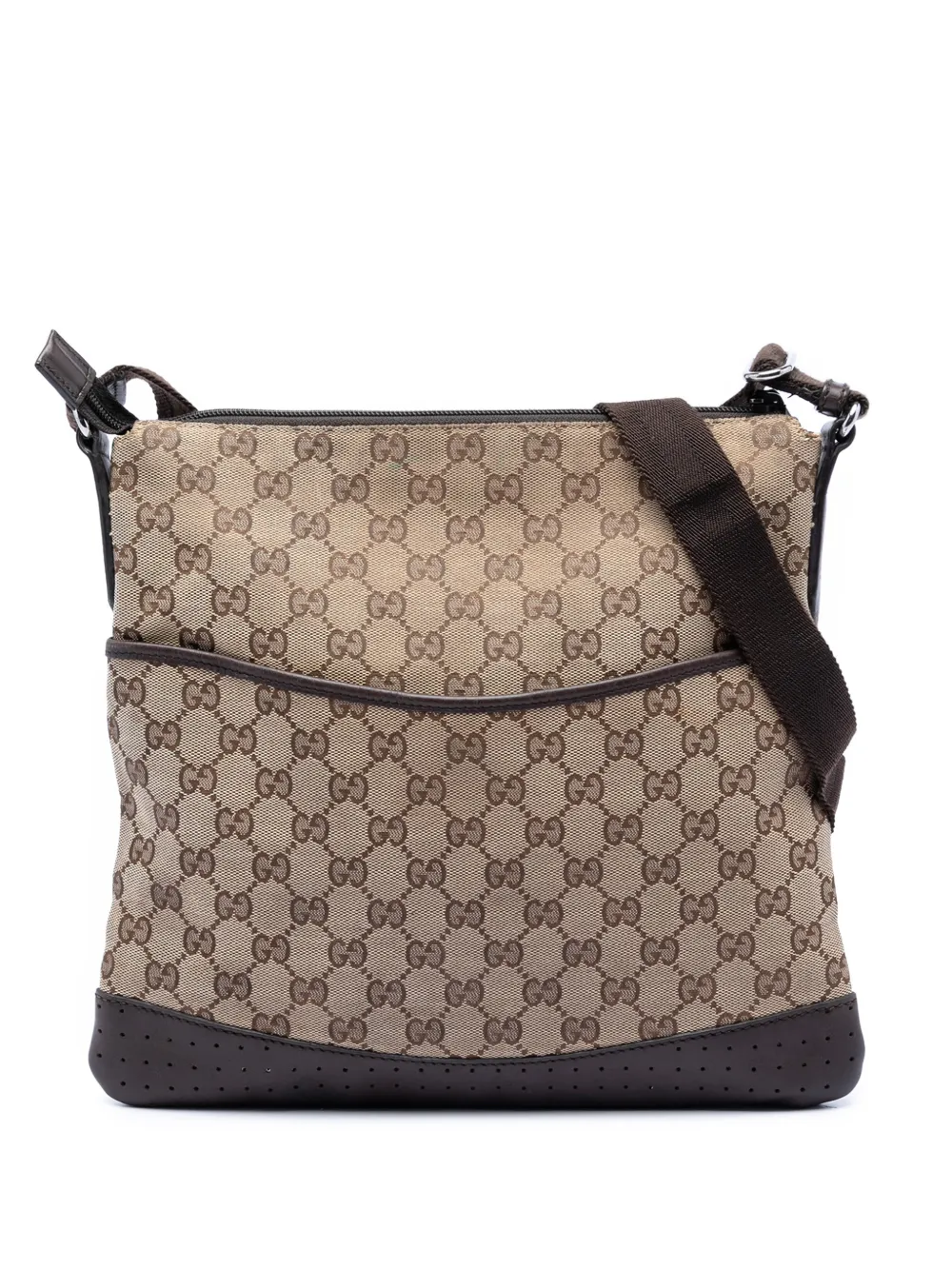 Gucci Pre-Owned 2016-2026 GG Canvas crossbody bag - Toni neutri