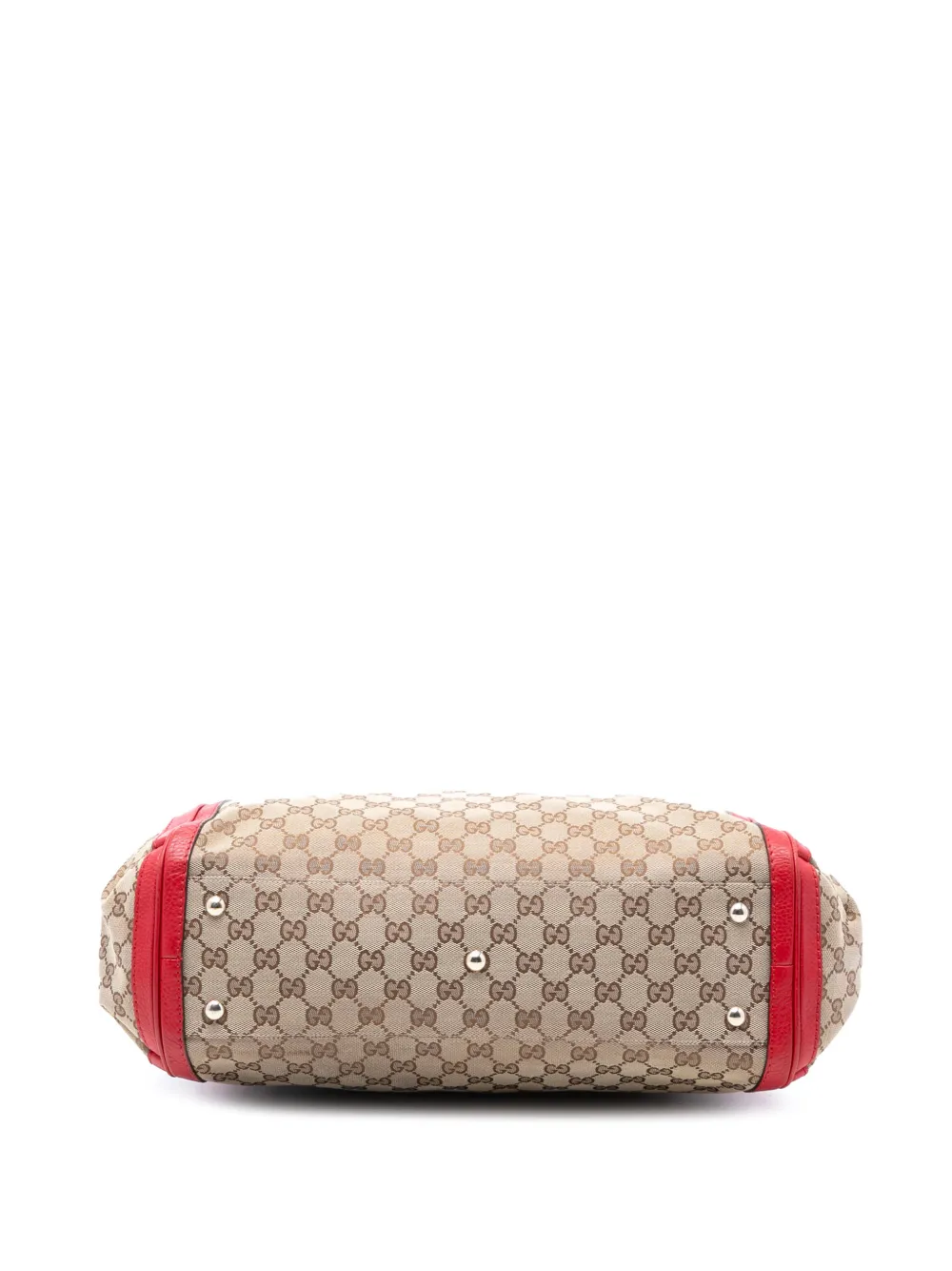 Gucci Pre-Owned 2016-2025 ラージ GGキャンバス ベラ サッチェル 