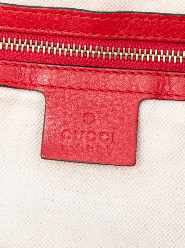 Gucci Pre-Owned 2016-2025 ラージ GGキャンバス ベラ サッチェル 