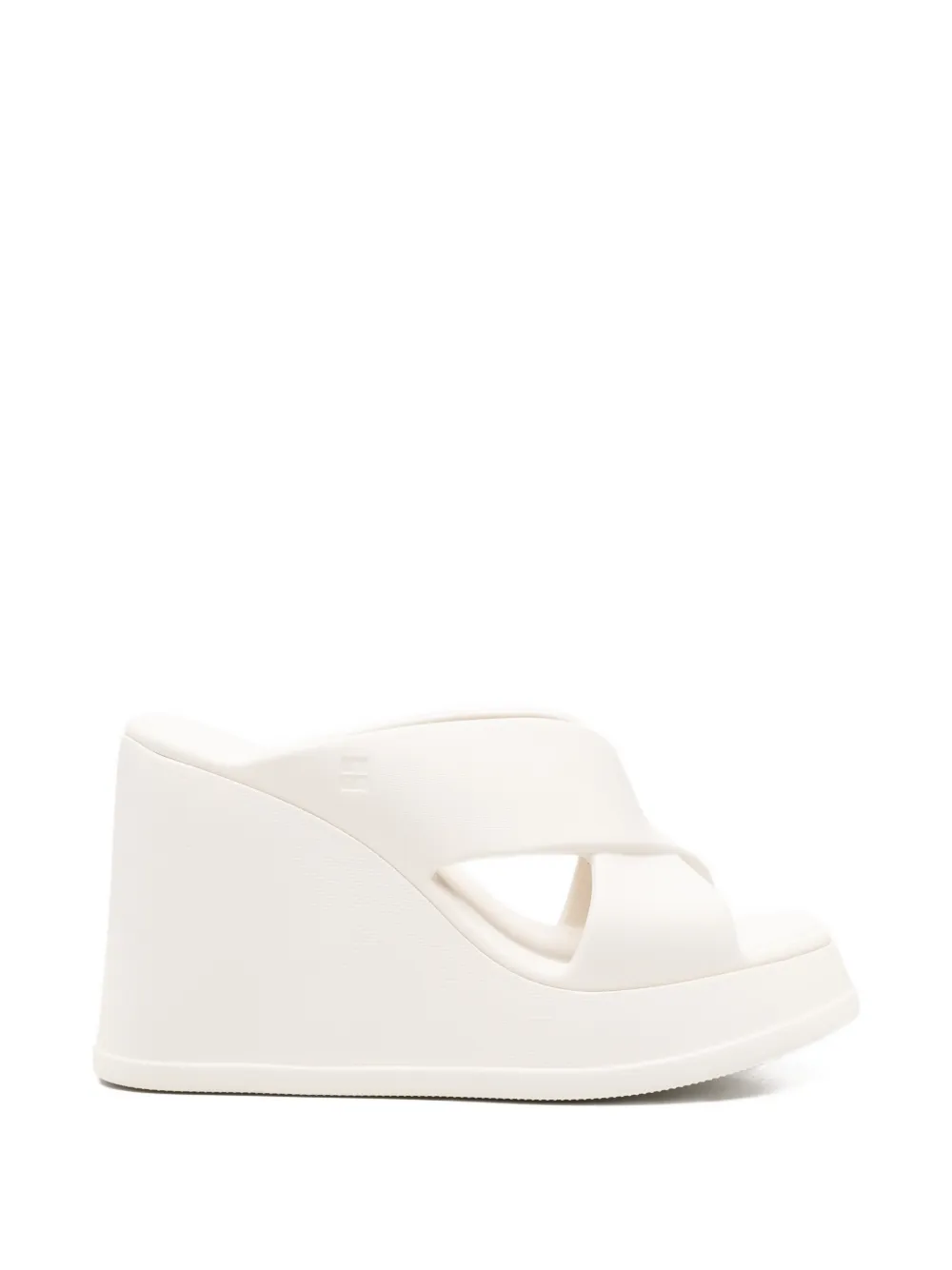 Melissa crossover-strap sandals - Bianco
