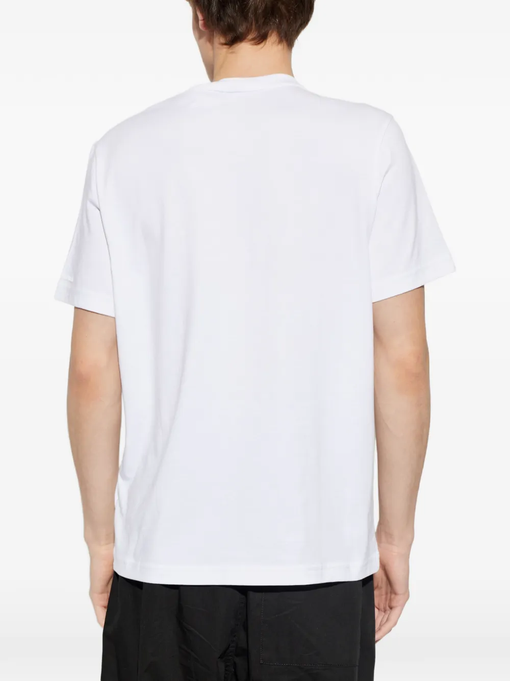 Moose Knuckles T-shirt met logo Wit