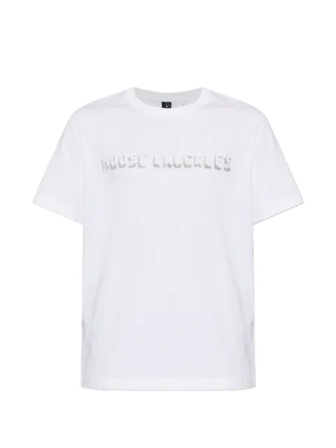 Moose Knuckles flocked-logo T-shirt