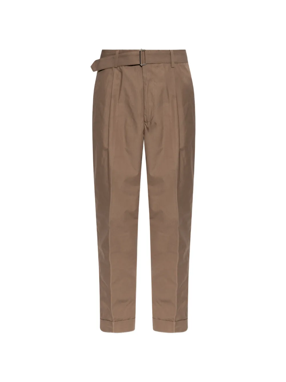 Officine Generale Hugo belted pleated trousers - Toni neutri