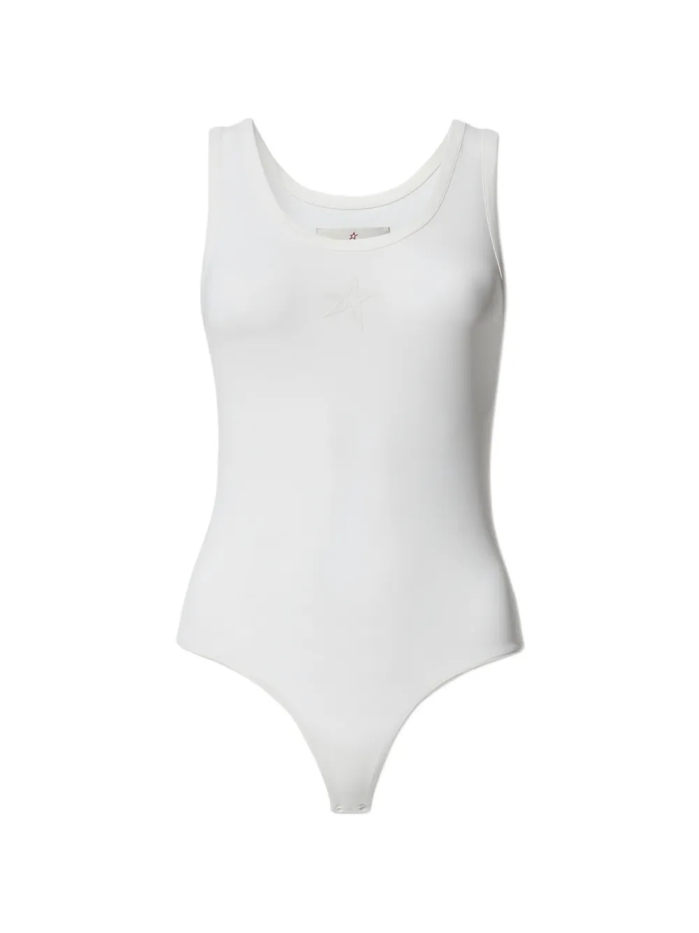 Perfect Moment star-motif sleeveless bodysuit - Bianco