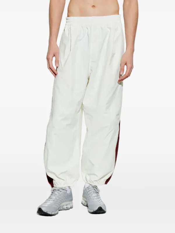 Adidas x Willy Chavarria Embroidered Track Pants | Neutrals | FARFETCH