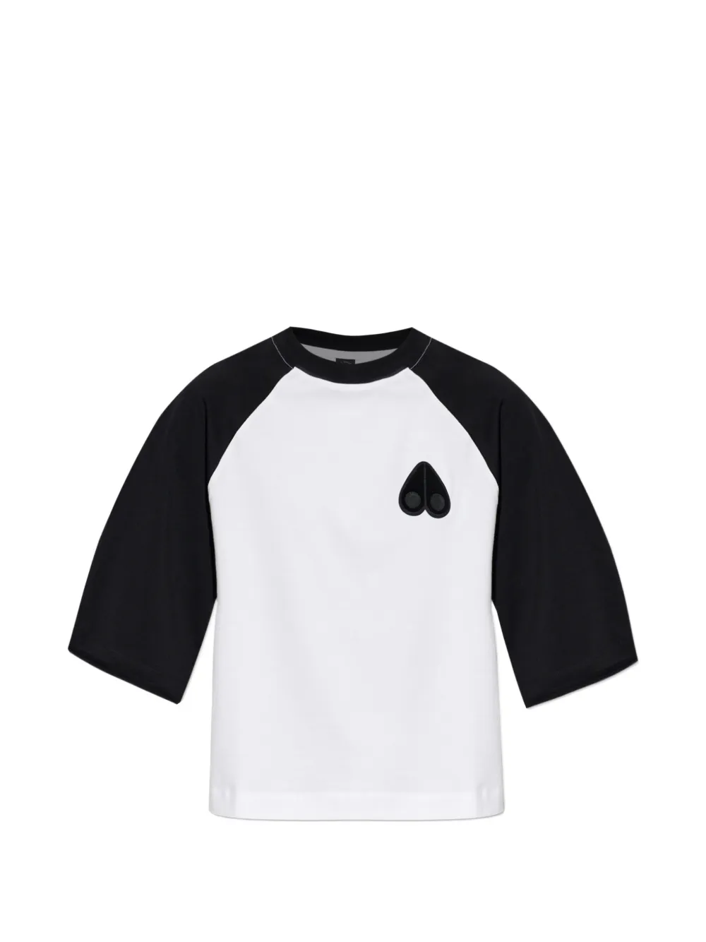 Moose Knuckles logo-patch T-shirt - Bianco
