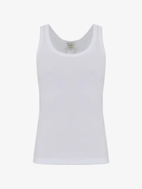 Hanro shell-motif ribbed tank top