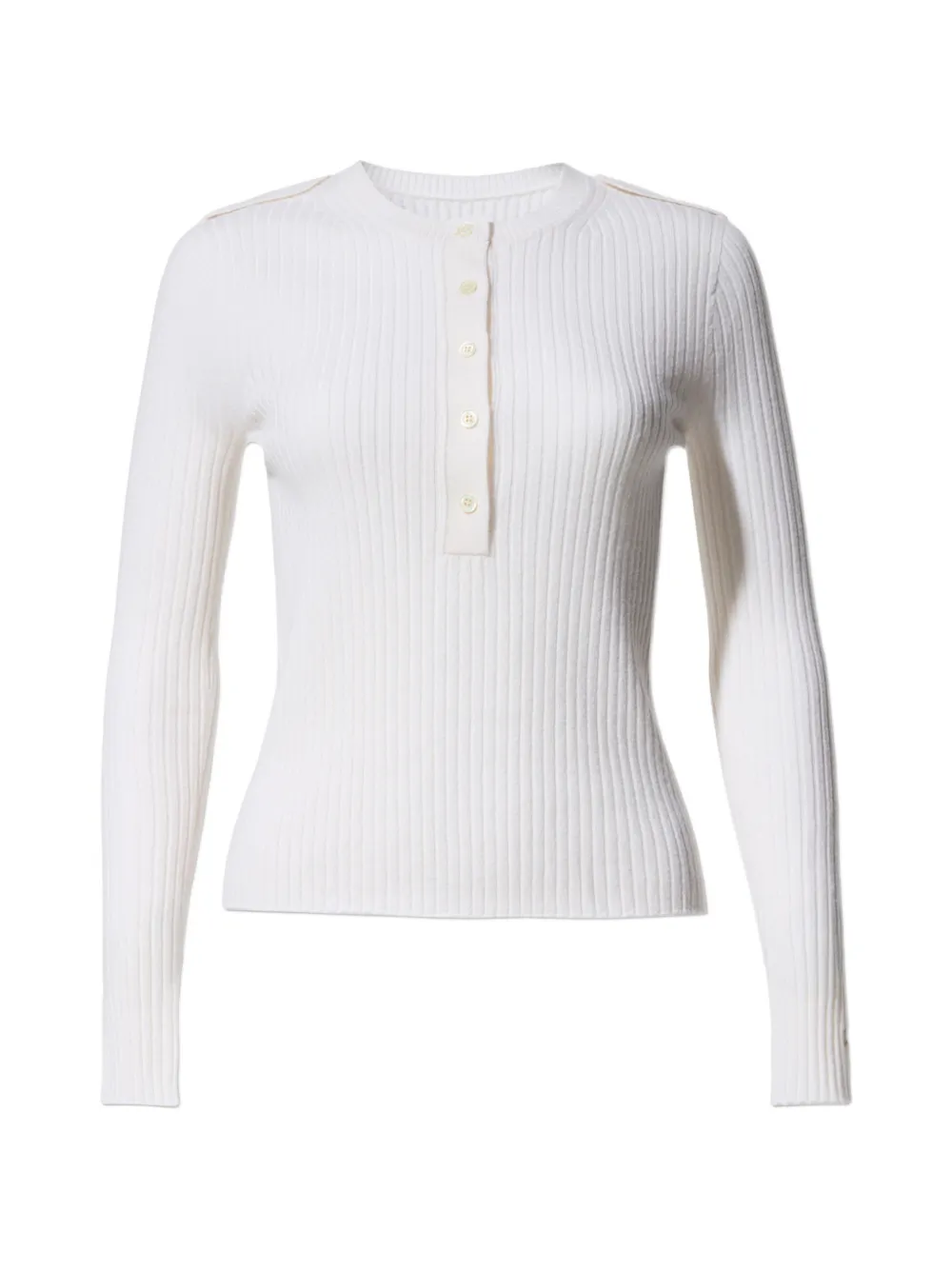 Perfect Moment Henley-neck top - Bianco