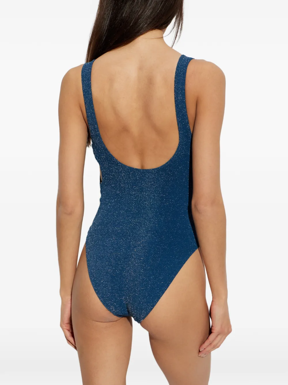 Bond-eye Madison badpak met uitgesneden details Blauw