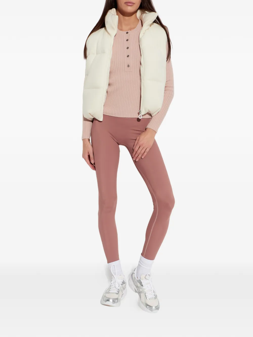 Perfect Moment Henley top Roze