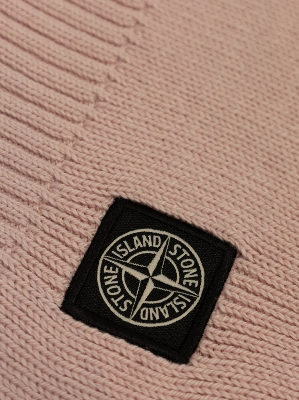 Stone Island Junior Trainingspak met logopatch Roze