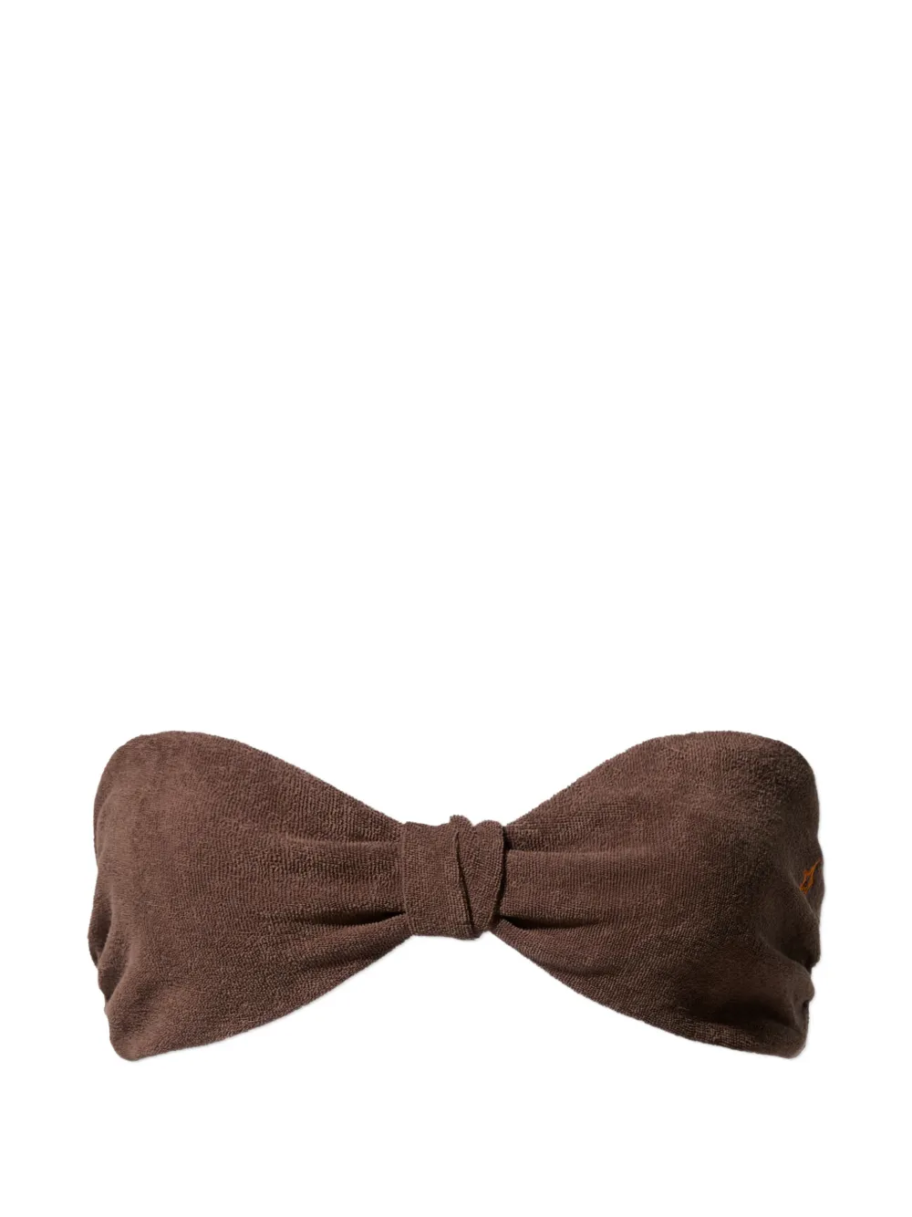 Perfect Moment Bandeau top van badstof Bruin