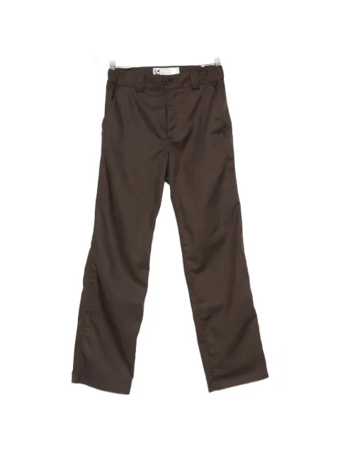 GR10K 10000 Replicated straight-leg trousers